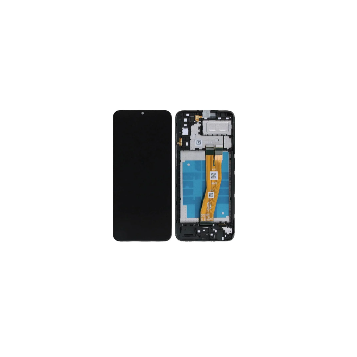 Original Ecran LCD Et Vitre Tactile Noir Pour Samsung Galaxy A04e A042