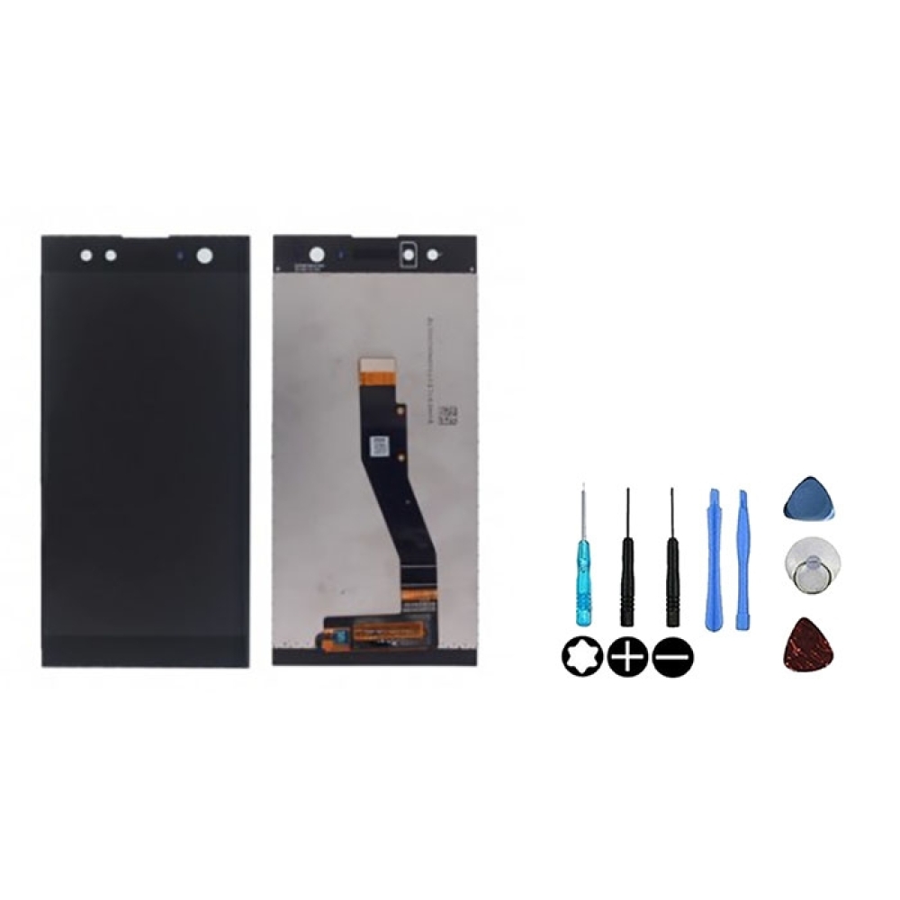 Ecran Complet LCD Et Vitre Tactile Noir Pour Sony Xperia XA2 ultra